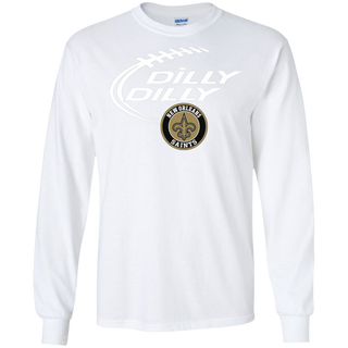 Dilly Dilly New Orleans Saints Nfl Football LS Cotton T-Shirt