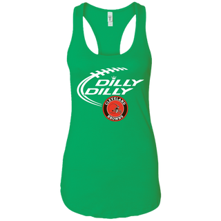 Dilly Dilly Cleverlan Browns Nfl Football Women's Tank