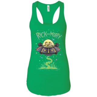 Rick And Morty Spaceship Illustration Women's Tank
