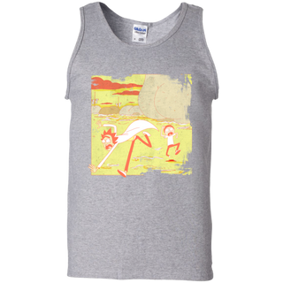 Rick And Morty Escape From Buttworld Men's Tank Top