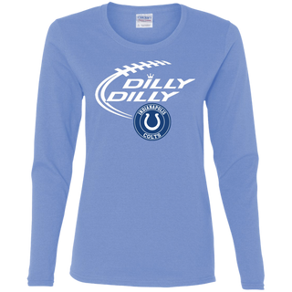 Dilly Dilly Indianapolis Colts Nfl Football Women's Long Sleeve Shirt