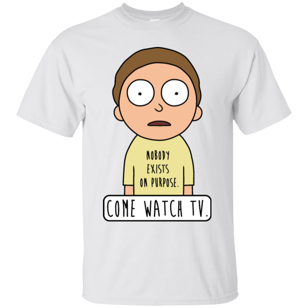Rick And Morty Come Watch Tv Quote Ultra Cotton T-Shirt