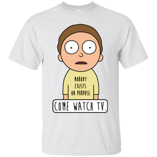 Rick And Morty Come Watch Tv Quote Ultra Cotton T-Shirt