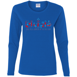 Rick And Morty Close Rick-counters Drawing Women's Long Sleeve Shirt