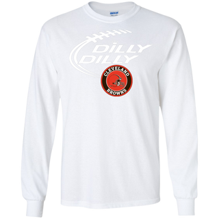 Dilly Dilly Cleverlan Browns Nfl Football LS Cotton T-Shirt