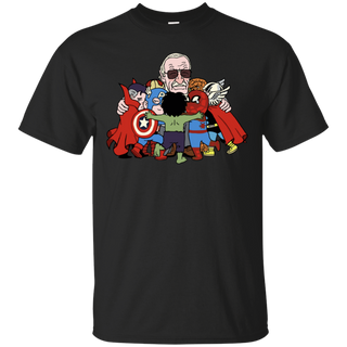 Stan Lee Shirt - Father Of Super Heroes Ultra Cotton T-Shirt