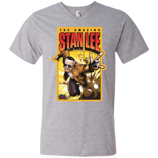 Pow - Entertainment's Amazing Stan Lee Men's V-Neck T-Shirt