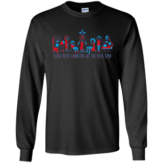 Rick And Morty Close Rick-counters Drawing LS Cotton T-Shirt