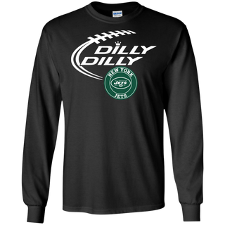Dilly Dilly New York Jets Nfl Football LS Cotton T-Shirt