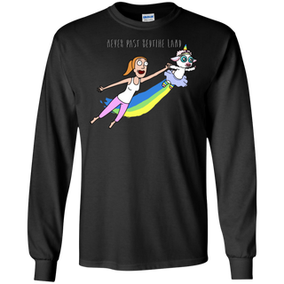 Rick And Morty Summer Never Past Bedtime Land LS Cotton T-Shirt