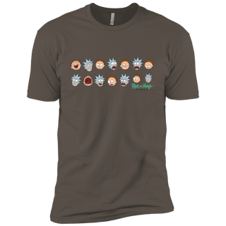 Rick And Morty Expressions Men's T-Shirt