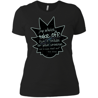 Rick And Morty My Advice  Take Off Women's T-Shirt