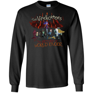 Rick And Morty The Vindicators LS Cotton T-Shirt