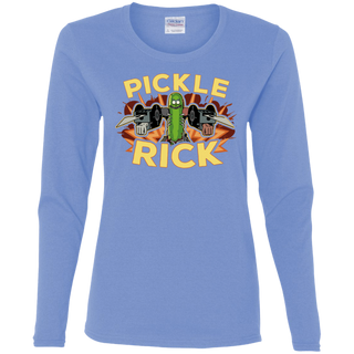 Rick And Morty Pickle Rick Women's Long Sleeve Shirt