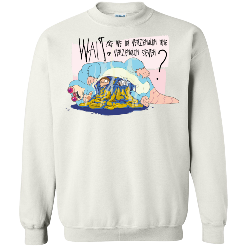 Ricky And Morty Which Venzenulon Are We On Sweatshirt