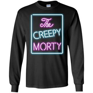 Rick And Morty The Creepy Morty Club LS Cotton T-Shirt