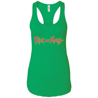 Rick And Morty Title Typography Shirt Women's Tank