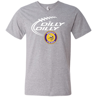 Dilly Dilly Minnesota Vikings Nfl Football Men's V-Neck T-Shirt