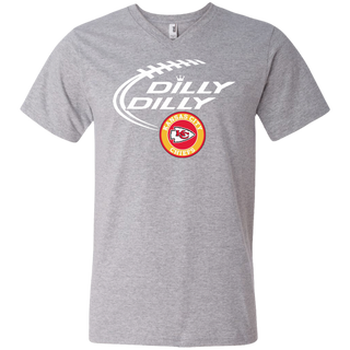Dilly Dilly Kansas City Chiefs Nfl Football Men's V-Neck T-Shirt
