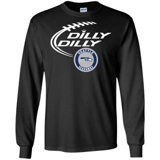 Dilly Dilly Seatle Seahawk Nfl Football LS Cotton T-Shirt