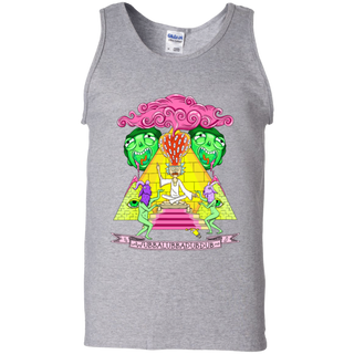 Rick And Morty Pyramid With Catchphrase Men's Tank Top
