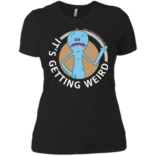 Rick And Morty Mr Meeseeks It's Getting Weird Mug Women's T-Shirt