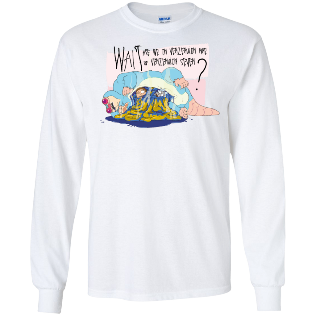 Ricky And Morty Which Venzenulon Are We On LS Cotton T-Shirt