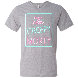 Rick And Morty The Creepy Morty Men's V-Neck T-Shirt