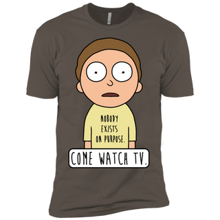 Rick And Morty Come Watch Tv Quote Men's T-Shirt