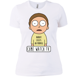 Rick And Morty Come Watch Tv Quote Women's T-Shirt