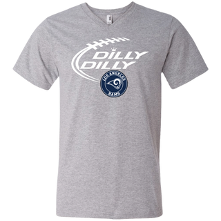 Dilly Dilly Los Angeles Rams Nfl Football Men's V-Neck T-Shirt