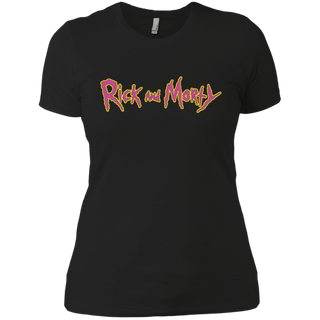 Rick And Morty Title Typography Shirt Women's T-Shirt