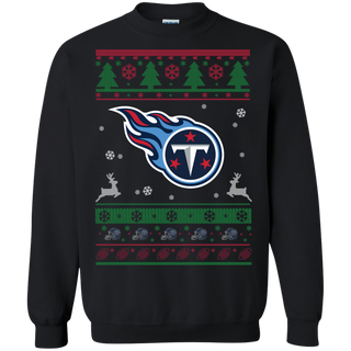 Tennessee Titans Logo Football Teams Ugly Christmas Sweater Sweatshirt