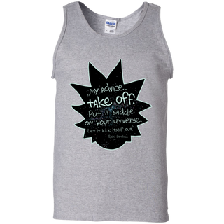Rick And Morty My Advice  Take Off Men's Tank Top