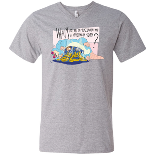 Ricky And Morty Which Venzenulon Are We On Men's V-Neck T-Shirt