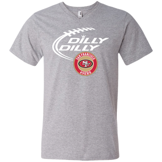 Dilly Dilly San Francisco 49ers Nfl Football Men's V-Neck T-Shirt