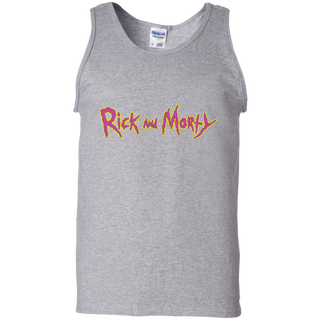 Rick And Morty Title Typography Shirt Men's Tank Top