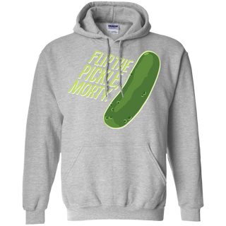 Rick And Morty Flip The Pickle Quote Hoodie