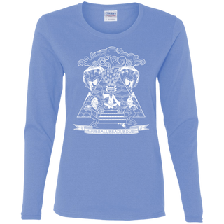 Rick And Morty Wubba Lubba Dub Dub Pyramid Women's Long Sleeve Shirt