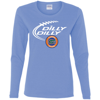 Dilly Dilly Florida Gators Nfl Football Women's Long Sleeve Shirt