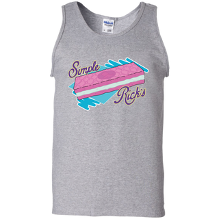 Rick And Morty Simple Rick's Wafer Cookie Men's Tank Top
