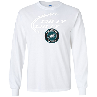 Dilly Dilly Philadelphia Eagles Nfl Football LS Cotton T-Shirt