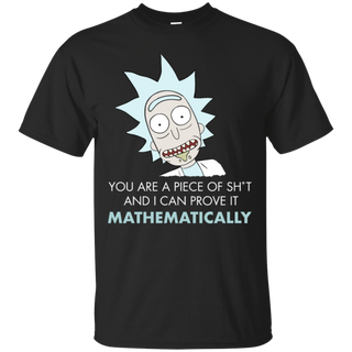 Rick And Morty Mathematical Proof Quote Ultra Cotton T-Shirt