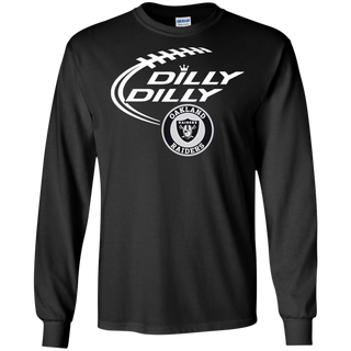 Dilly Dilly Oakland Raiders Nfl Football LS Cotton T-Shirt