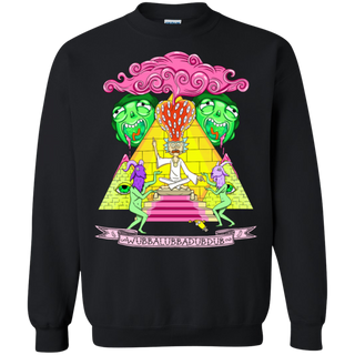 Rick And Morty Pyramid With Catchphrase Sweatshirt