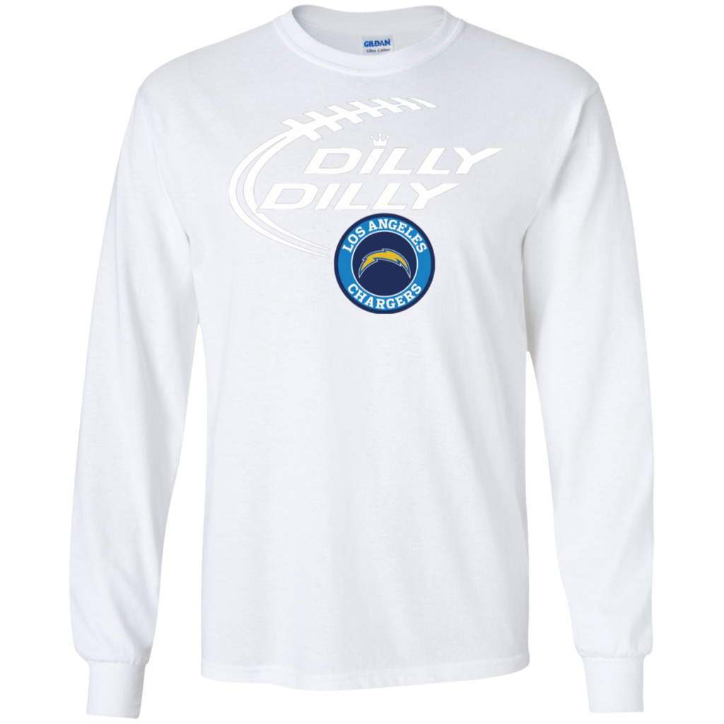 Dilly Dilly Los Angeles Chargers Nfl Football LS Cotton T-Shirt