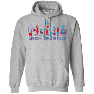 Rick And Morty Close Rick-counters Drawing Hoodie