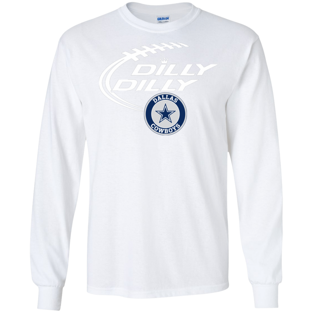 Dilly Dilly Dallas Cowboys Nfl Football LS Cotton T-Shirt