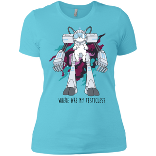 Rick And Morty Snuffles Funny Women's T-Shirt