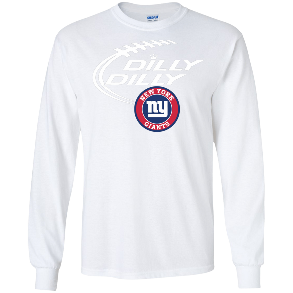 Dilly Dilly New York Giants Nfl Football LS Cotton T-Shirt